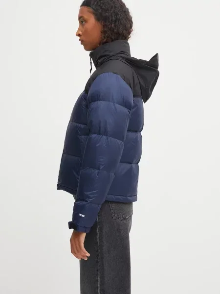 Μπουφάν με επένδυση από πούπουλα The North Face Retro Nuptse ναυτικό μπλε