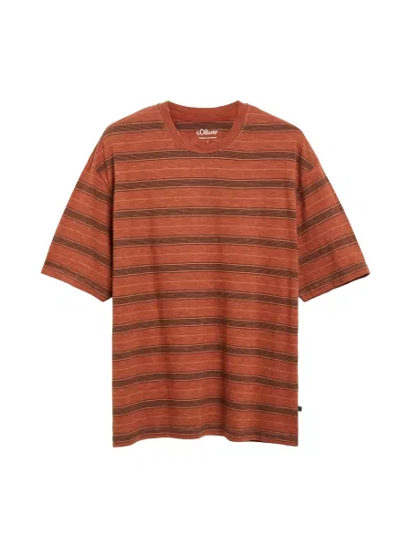 S.Oliver Tricou castaniu / ruginiu maro