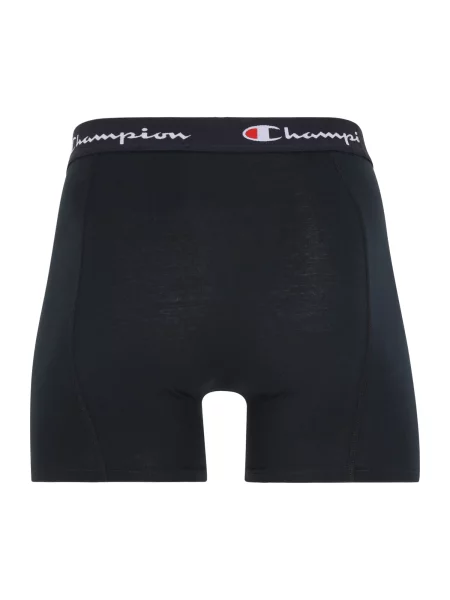 Boxer nadrág Champion 4 pairs black/logo. Méret: M fehér