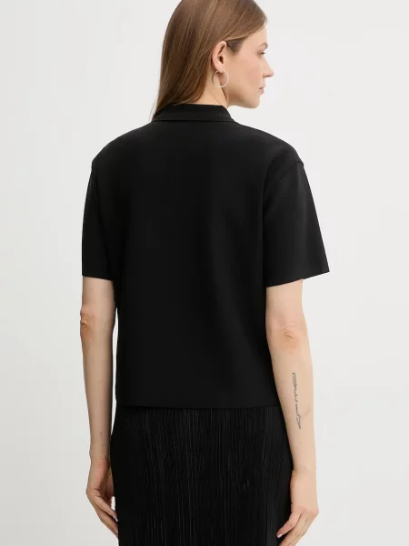 Polo tričko Calvin Klein černé