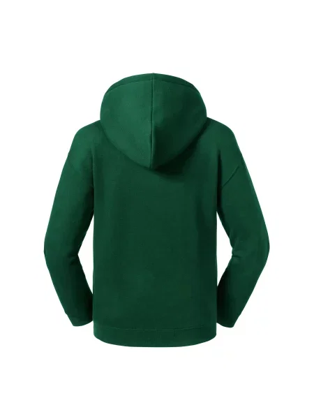 Hanorac cu glugă copii Russell verde