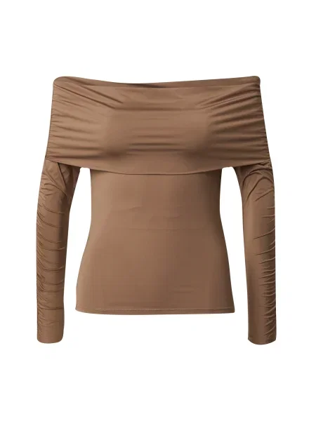 ABOUT YOU x Toni Garrn Tricou Kiara taupe gri