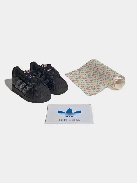 Adidas Originals Дитячі кросівки SUPERSTAR LED LIGHTS