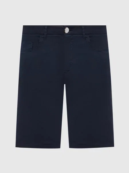 Шорты Stefano Ricci с вышивкой синие