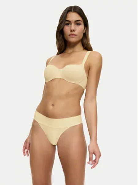 Triumph Kalhotky string Make-Up Illusion žlutá