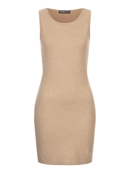 Rochie deschis maro