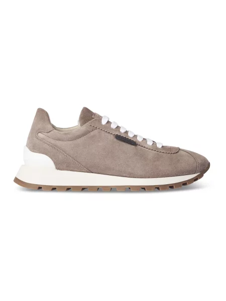 Sneakersy Brunello Cucinelli beżowe