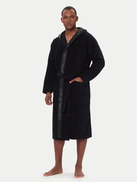 Emporio Armani Underwear Halat negru