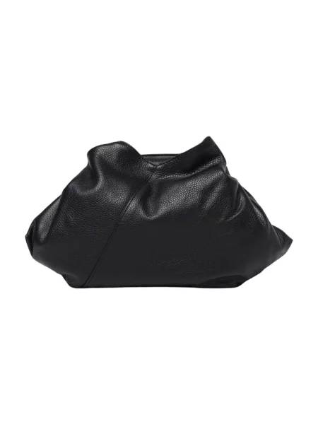 Maison Margiela torebka skórzana Japanese Draped Mini czarny
