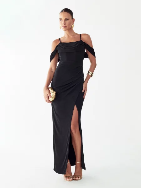 BWLDR Rochie de seară AMIE' negru