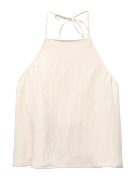 Pull&Bear Top svetlo bež