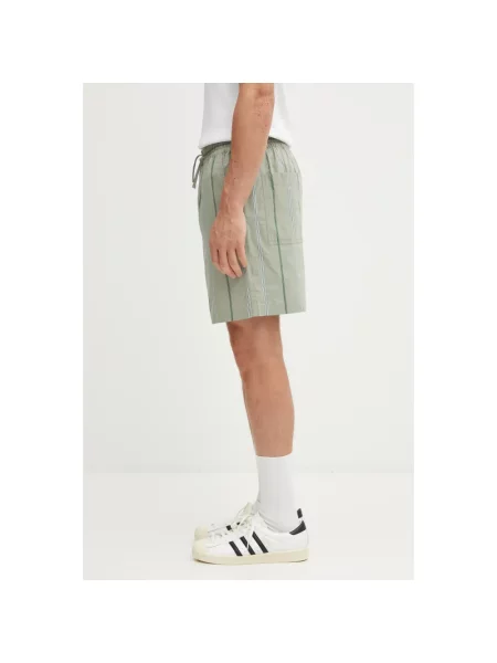 Maison Kitsuné szorty Elasticated zielony