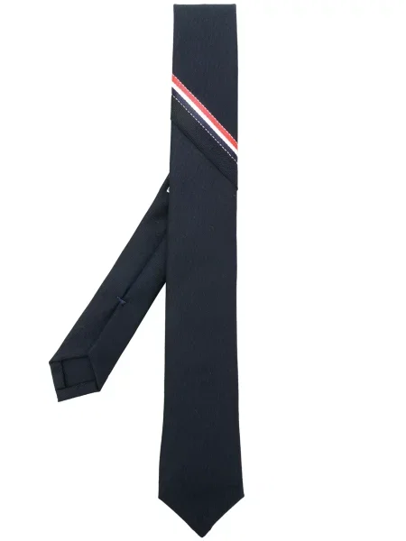 Twill nyakkendő Thom Browne kék