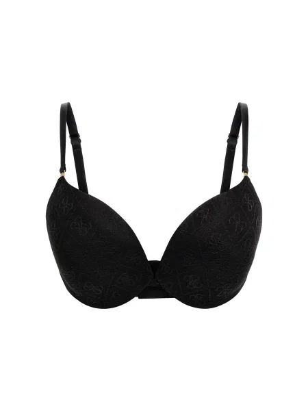 GUESS Sutien Nora gri închis negru