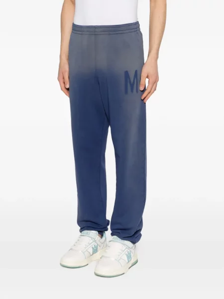 Pantaloni Moschino alergare albastru