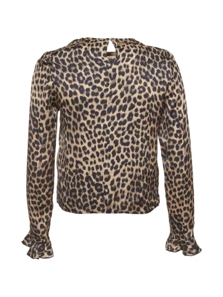 Top Roberto Cavalli cu imagine cu model leopard