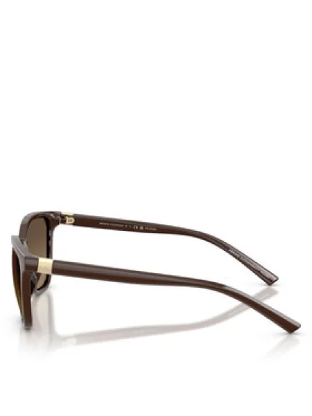 Sluneční brýle Armani Exchange hnědé