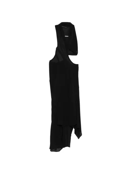 Rochie Yehuafan asimetrică negru