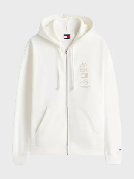 Толстовка Tommy Jeans біла
