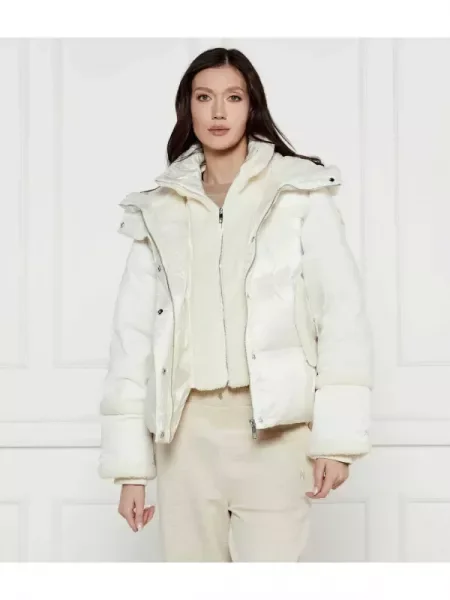 BOSS BLACK De puf geacă Pimira | shearling alb