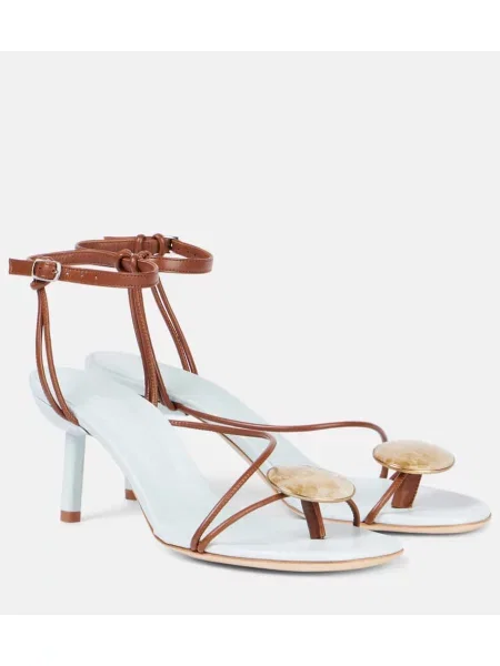 Sandale Christopher Esber din piele albastru