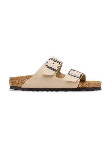 Natikači iz semiša Birkenstock Arizona bež