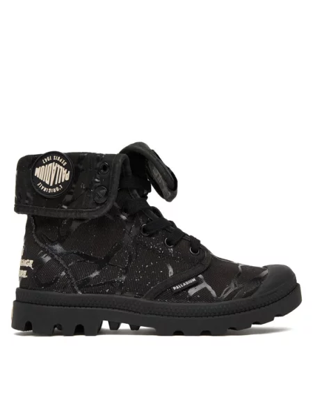 Palladium Planinarske cipele Baggy Hopper Tunnels crna