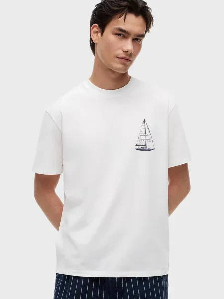 Футболка Tommy Jeans біла
