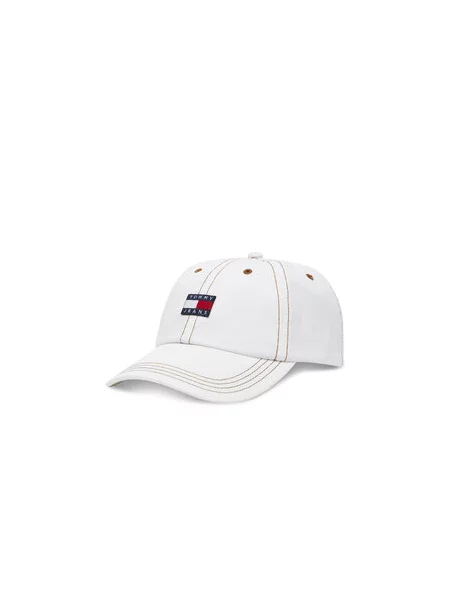 Tommy Hilfiger Kšiltovka Heritage Écru bílá