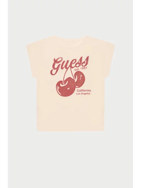 Guess T-Shirt ροζ