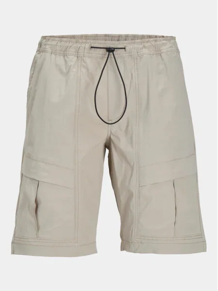 Jack&Jones Szövet rövidnadrág Velo bézs