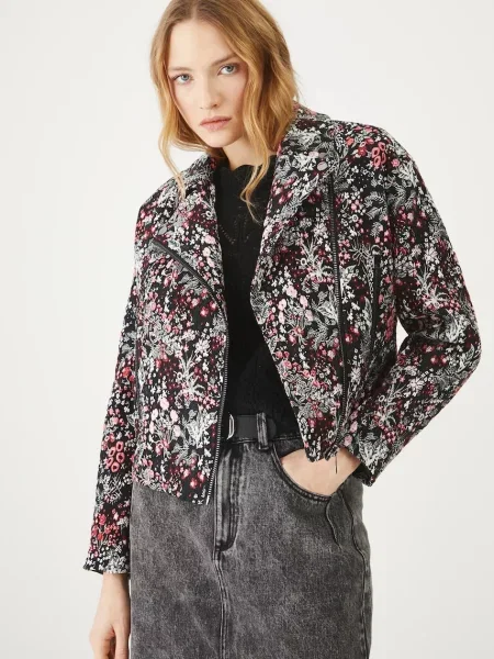 Medicine kurtka biker multicolor przejściowa