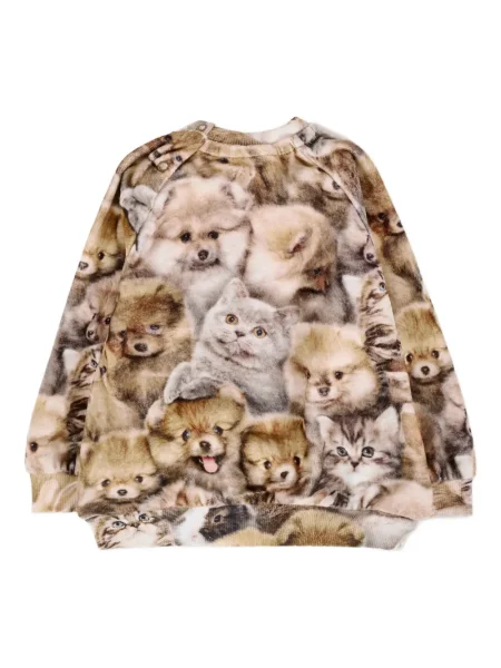 Bluza dziecięca Molo brązowa