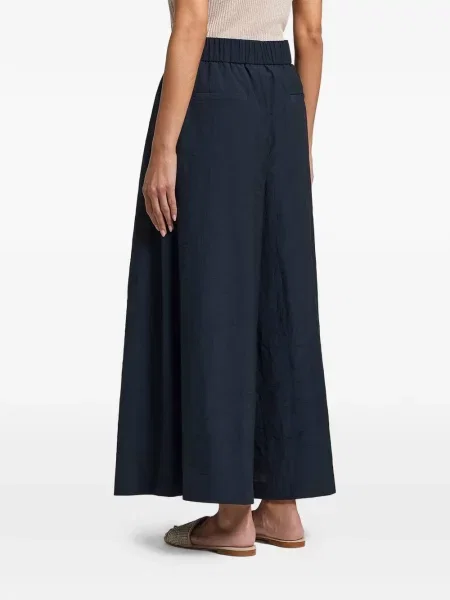Pantaloni palazzo Peserico albastru
