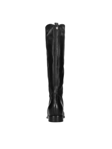 Muszkieterki Russell & Bromley skórzane czarne