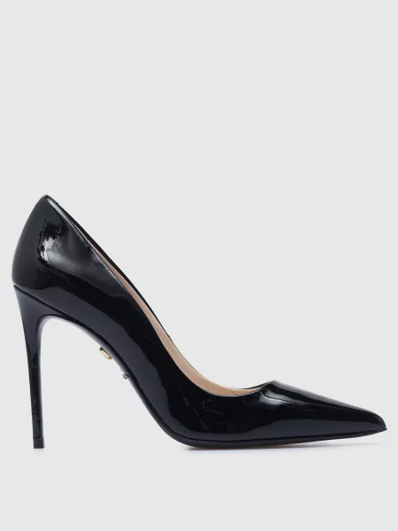 Шкіряні лаковані туфлі Babe Pay Pls чорні