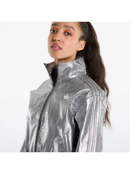 Суитшърт adidas Firebird Tt D Silver Metallic S сребристо