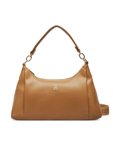 Tommy Hilfiger Geantă pe umăr TH ESSENTIAL maro