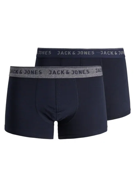 JACK & JONES Boksarice Vincent mornarska / pegasto siva