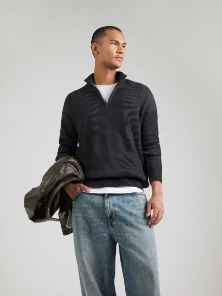 HOLLISTER Pulover negru