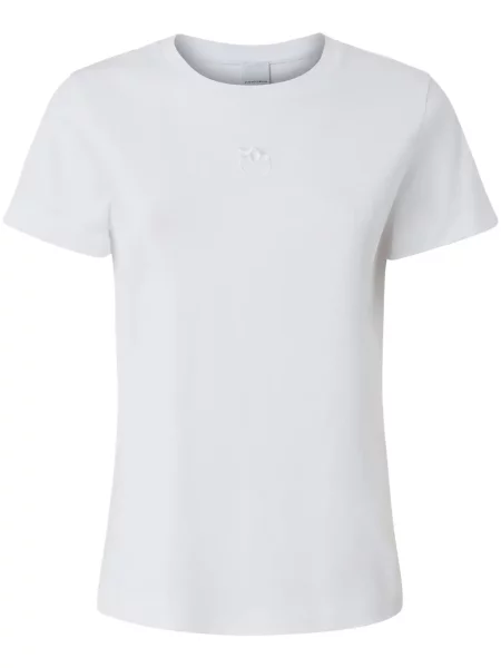 Tricou Pinko cu broderie alb