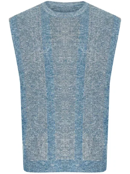 Pletená košile Maison Margiela modrá