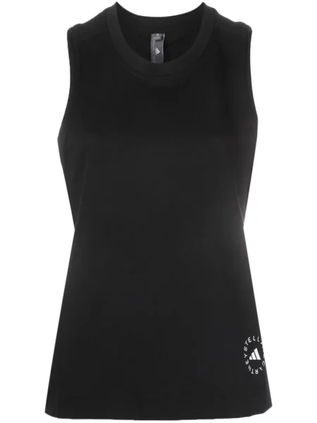 Top Adidas By Stella Mccartney cu imagine negru