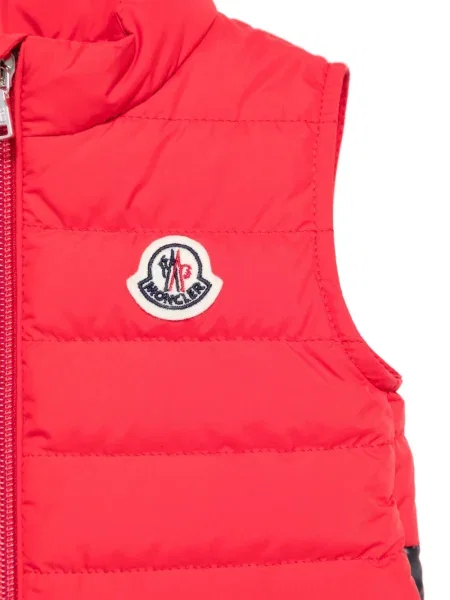 Kamizelka dziecięca Moncler Enfant czerwona