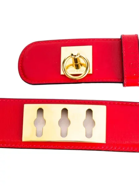 Pásek Celine Pre-owned červený