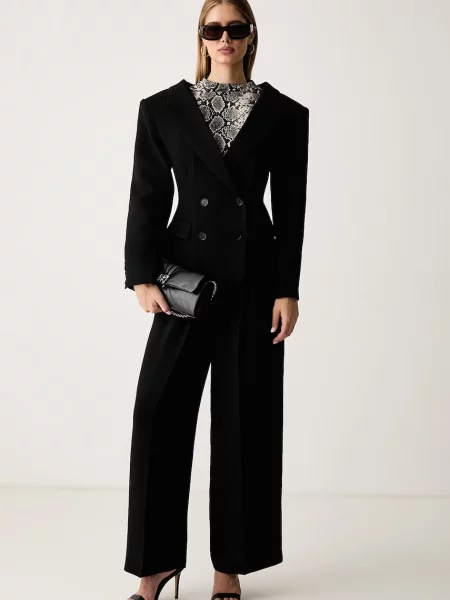 Tricou cu mânecă lungă Karl Lagerfeld bej