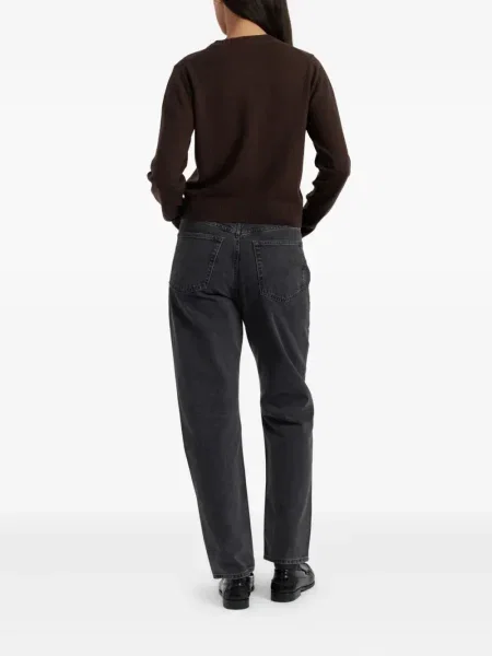 Cardigan Chinti & Parker cu decolteu rotund maro