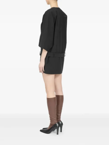 Rochie mini Mm6 Maison Margiela de costum negru