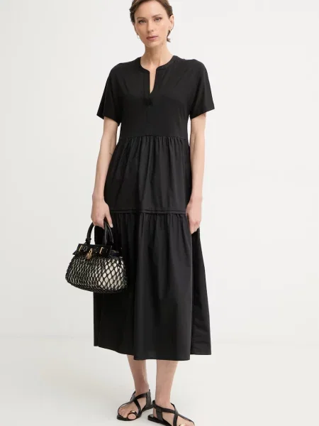 Weekend Max Mara rochie de vară din CAPSULA negru
