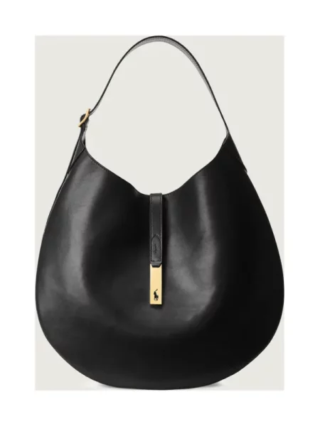 Rucsac Polo Ralph Lauren din piele negru